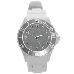 Misty Mountain Pt 2 Round Plastic Sport Watch (l) by Cosmicnaturescapes