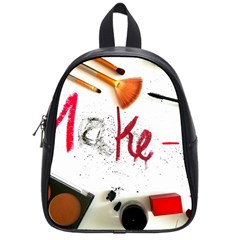 Makeup  School Bag (small) by julissadesigns