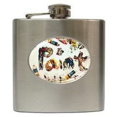 Paint Hip Flask (6 Oz) by julissadesigns