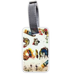 Paint Luggage Tags (one Side) 