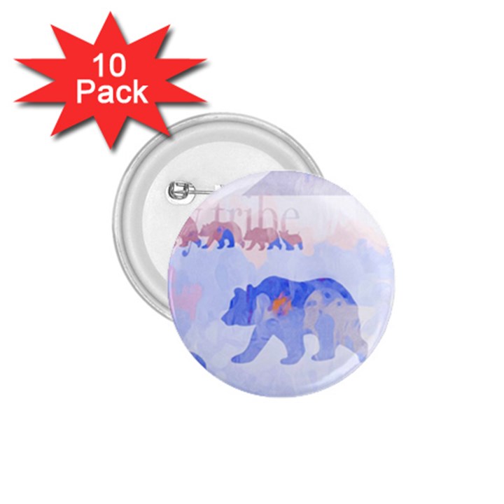 My tribe,modern art 1.75  Buttons (10 pack)