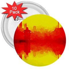 Sun Rise,city,modern Art 3  Buttons (10 Pack)  by NouveauDesign