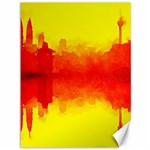 sun rise,city,modern art Canvas 36  x 48   35.26 x46.15  Canvas - 1