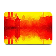 Sun Rise,city,modern Art Plate Mats by NouveauDesign