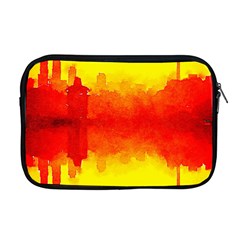 Sun Rise,city,modern Art Apple Macbook Pro 17  Zipper Case by NouveauDesign