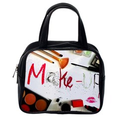 Makeup Classic Handbags (one Side) by julissadesigns