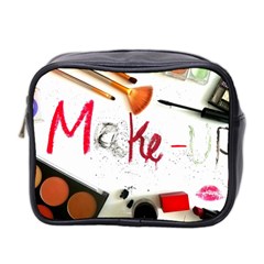 Makeup Mini Toiletries Bag 2-side by julissadesigns