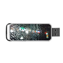 A Night Of Rain Portable Usb Flash (two Sides)