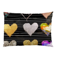 Modern Heart Pattern Pillow Case (two Sides) by NouveauDesign