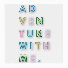 Adventure With Me Medium Glasses Cloth (2-side) by NouveauDesign