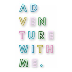 Adventure With Me Shower Curtain 48  X 72  (small)  by NouveauDesign