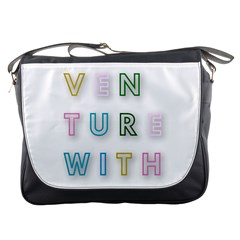 Adventure With Me Messenger Bags by NouveauDesign