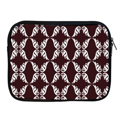 Crimson Print Apple Ipad 2/3/4 Zipper Cases by julissadesigns