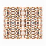 Multicolored Geometric Pattern  Small Glasses Cloth (2-Side) Front