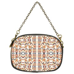 Multicolored Geometric Pattern  Chain Purses (two Sides)  by dflcprints