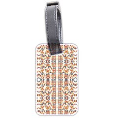 Multicolored Geometric Pattern  Luggage Tags (two Sides) by dflcprints