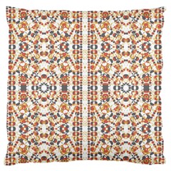 Multicolored Geometric Pattern  Standard Flano Cushion Case (two Sides) by dflcprints