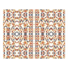 Multicolored Geometric Pattern  Double Sided Flano Blanket (large)  by dflcprints