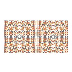 Multicolored Geometric Pattern  Satin Wrap by dflcprints