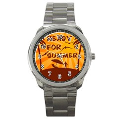 Ready For Summer Sport Metal Watch