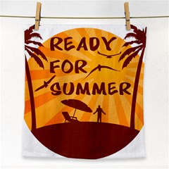 Ready For Summer Face Towel