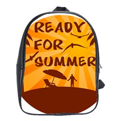 Ready For Summer School Bag (large) by Melcu