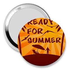 Ready For Summer 3  Handbag Mirrors