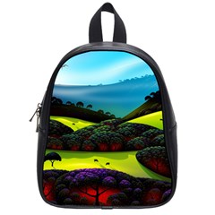 Morning Mist School Bag (small) by ValleyDreams