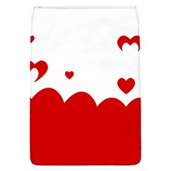 Heart Shape Background Love Flap Covers (l)  by Nexatart