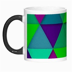 Background Geometric Triangle Morph Mugs