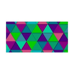 Background Geometric Triangle Yoga Headband by Nexatart