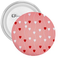 Heart Shape Background Love 3  Buttons by Nexatart