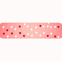 Heart Shape Background Love Large Bar Mats by Nexatart