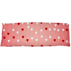 Heart Shape Background Love Body Pillow Case (dakimakura) by Nexatart