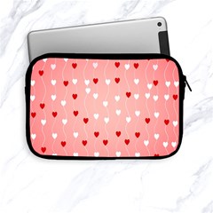 Heart Shape Background Love Apple Ipad Mini Zipper Cases by Nexatart