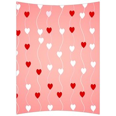 Heart Shape Background Love Back Support Cushion