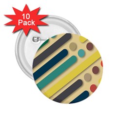 Background Vintage Desktop Color 2 25  Buttons (10 Pack)  by Nexatart