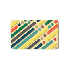 Background Vintage Desktop Color Magnet (name Card) by Nexatart