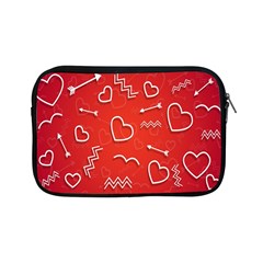 Background Valentine S Day Love Apple Ipad Mini Zipper Cases by Nexatart