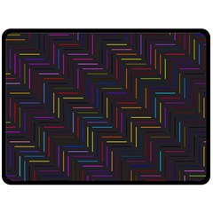 Lines Line Background Double Sided Fleece Blanket (large)  by Nexatart