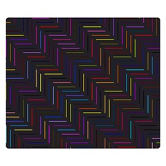 Lines Line Background Double Sided Flano Blanket (small)  by Nexatart