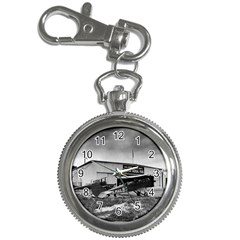 Omaha Airfield Airplain Hangar Key Chain Watches