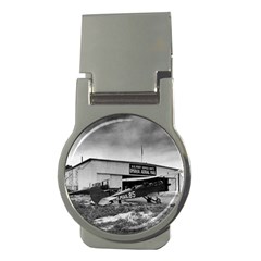 Omaha Airfield Airplain Hangar Money Clips (Round) 