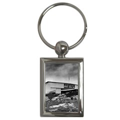 Omaha Airfield Airplain Hangar Key Chains (Rectangle) 