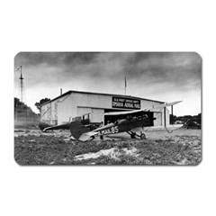 Omaha Airfield Airplain Hangar Magnet (Rectangular)