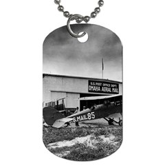 Omaha Airfield Airplain Hangar Dog Tag (Two Sides)