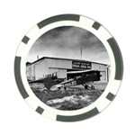 Omaha Airfield Airplain Hangar Poker Chip Card Guard Back