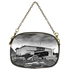 Omaha Airfield Airplain Hangar Chain Purses (Two Sides) 