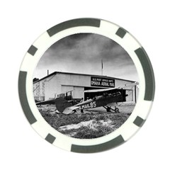 Omaha Airfield Airplain Hangar Poker Chip Card Guard (10 pack)