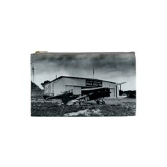 Omaha Airfield Airplain Hangar Cosmetic Bag (Small) 